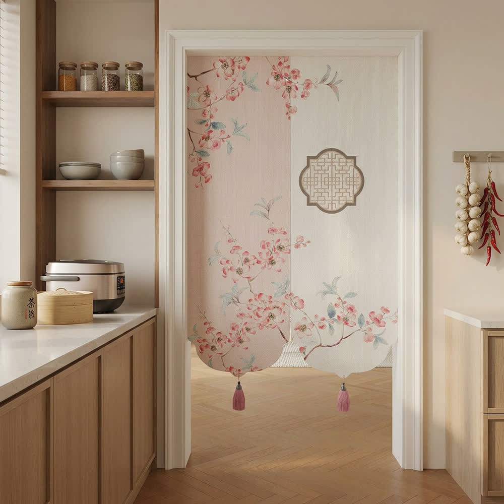 Kirschblüten-Türvorhang, wasserdicht - image 1