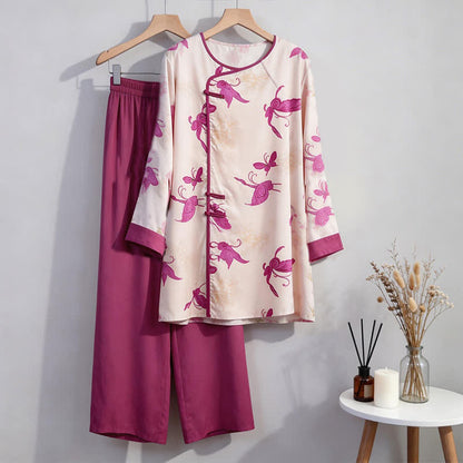Artsitic Butterfly Loungewear-Set im östlichen Stil - image 7