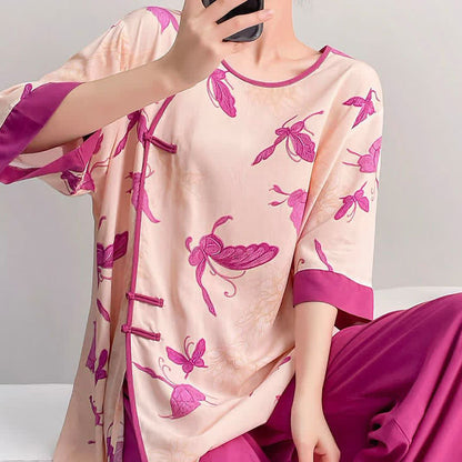 Artsitic Butterfly Loungewear-Set im östlichen Stil - image 3