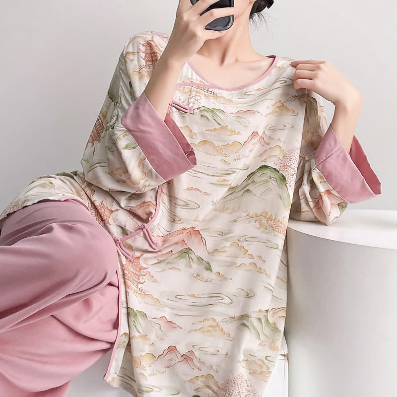 Loungewear-Set im orientalischen Stil - image 1