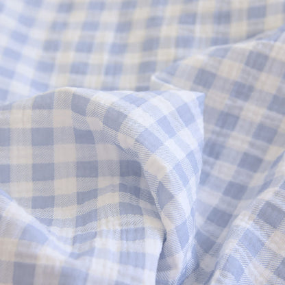 Partner-Pyjamas aus kariertem Baumwollgaze - image 13