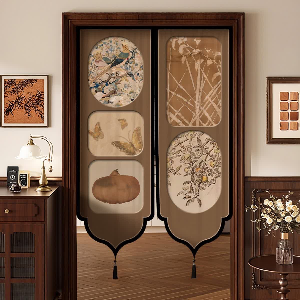 Vintage orientalischer Raumteiler Türvorhang - Split-center - 100cm x 150cm - image 0