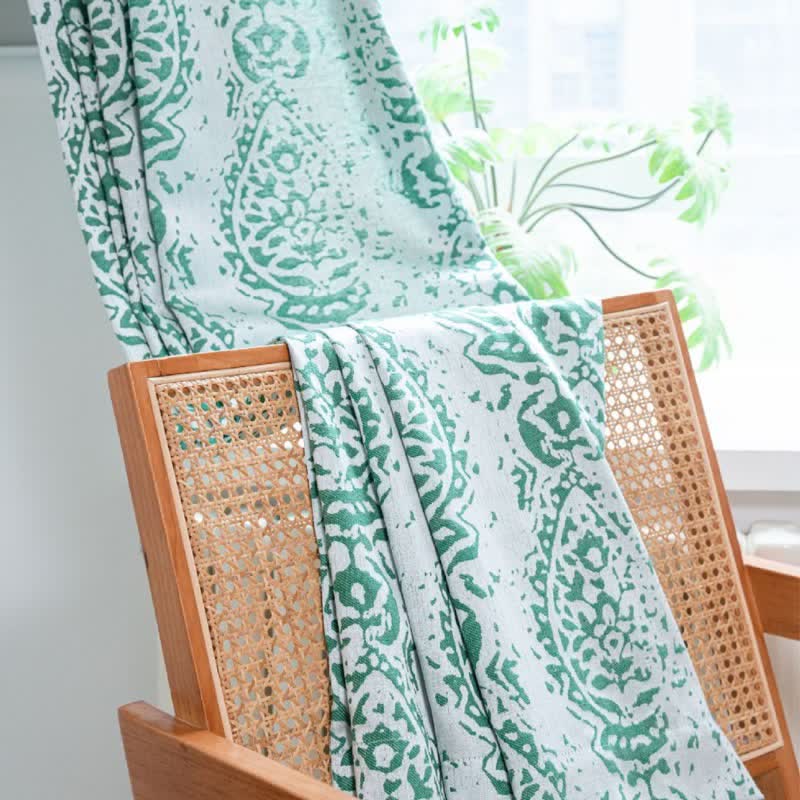Vorhang im Vintage-Stil mit Wassertropfenmuster - image 3