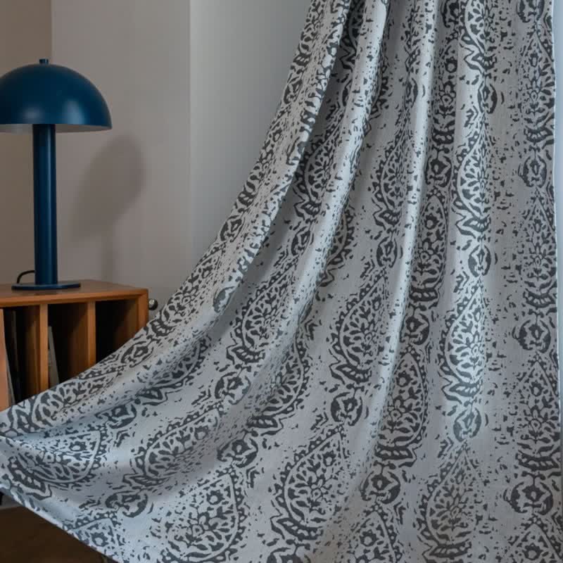 Vorhang im Vintage-Stil mit Wassertropfenmuster - image 7