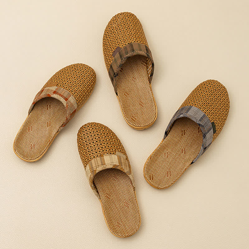 Rattan-Hausschuhe, geruchsabweisend - image 0