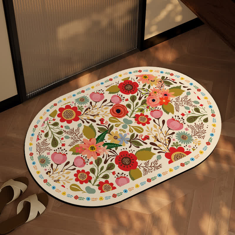 Refresh Botanical Diatom Mud Anti-Rutsch-Matte - Ellipse - 60 x 90cm - image 5