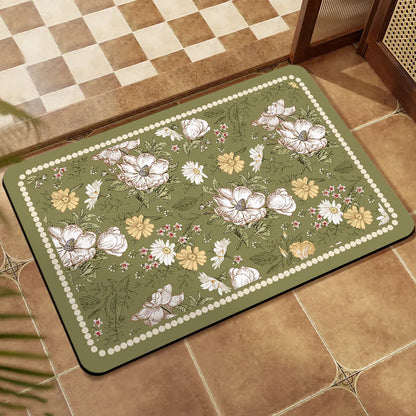 Retro-Botanical-Diatom-Schlamm-Antirutschmatte - image 6