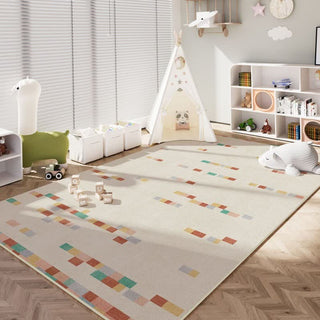 Pastellfarbener geometrischer Kinderteppich - 200cm×350cm - image 0