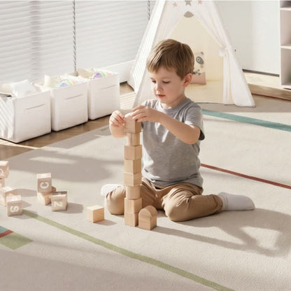 Minimalistischer linearer Kinderteppich - image 6