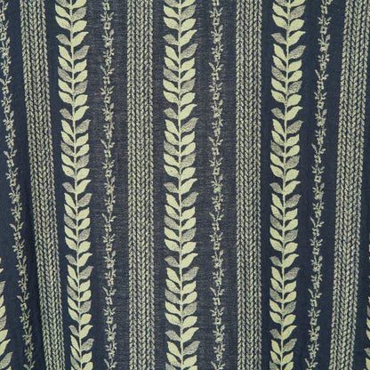 Kimono-Bademantel aus Baumwollgaze mit Blattstreifen - image 8