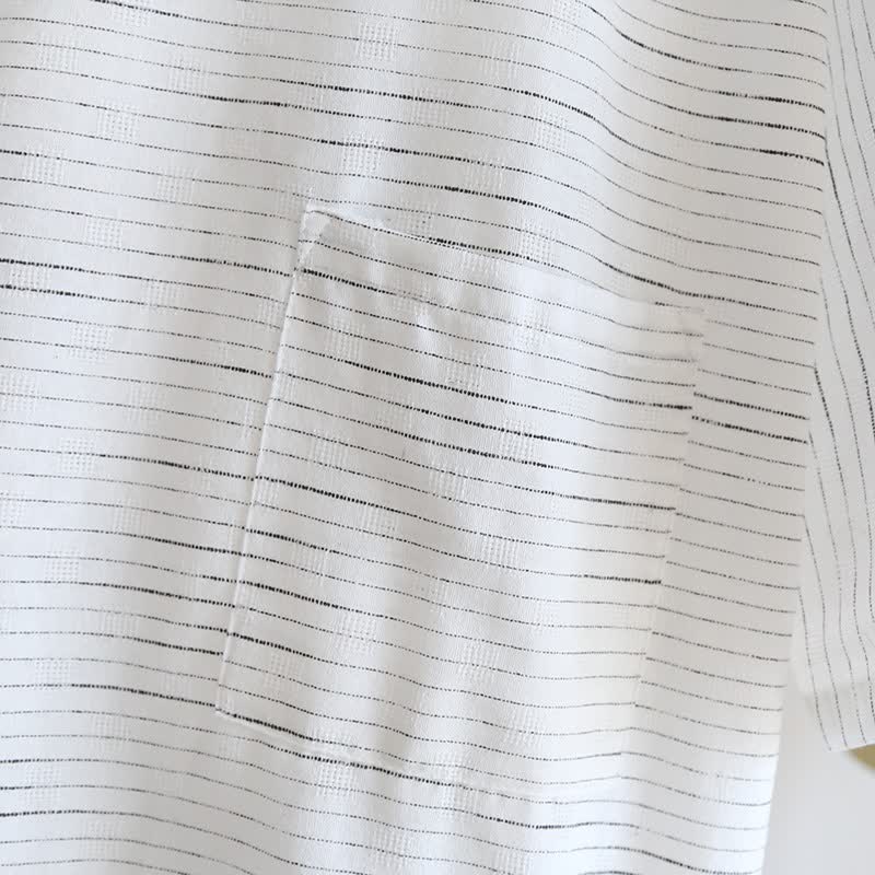 Unisex Kimono-Bademantel aus Baumwollgaze - image 8