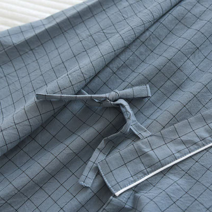 Partner-Pyjamas aus Baumwolle im Kimono-Stil - image 4