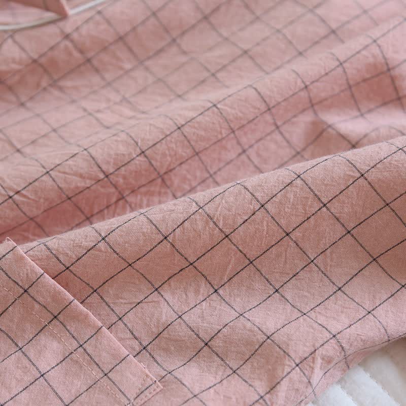 Partner-Pyjamas aus Baumwolle im Kimono-Stil - image 17