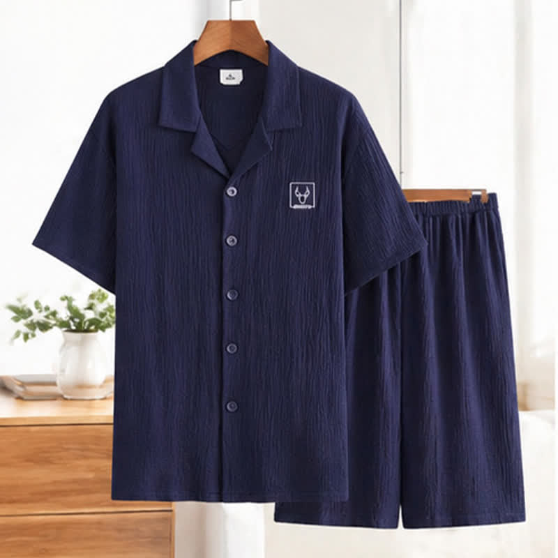 Ownkoti Unisex-Loungewear-Set aus Baumwollgaze - image 4