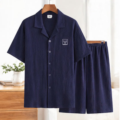 Ownkoti Unisex-Loungewear-Set aus Baumwollgaze - image 4