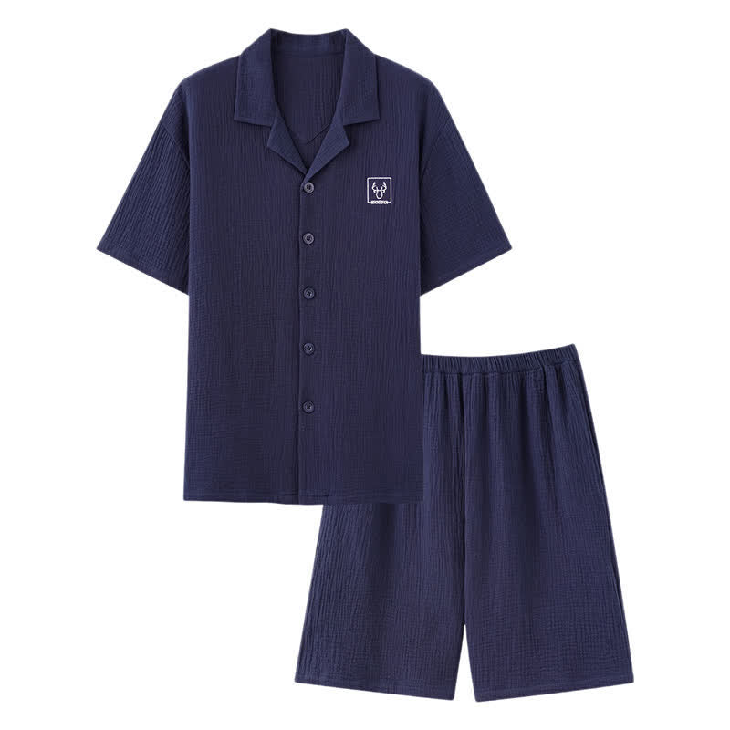 Ownkoti Unisex-Loungewear-Set aus Baumwollgaze - image 7