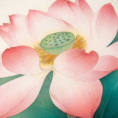Orientalischer Lotusblumen-Badezimmerteppich - image 4