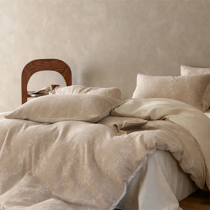 Bettwäsche-Set „Camel Botanical Blossom Jacquard Cotton“ - image 2