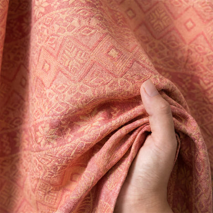 Kimono-Bademantel aus Baumwolle mit ethnischem geometrischem Muster - image 7