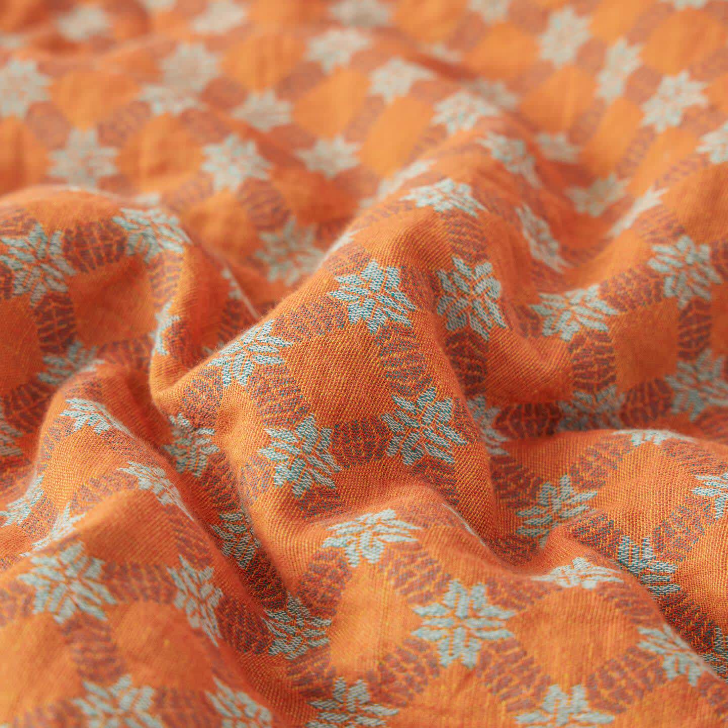 Wende-Steppdecke aus garngefärbtem Jacquard-Musselin - image 5
