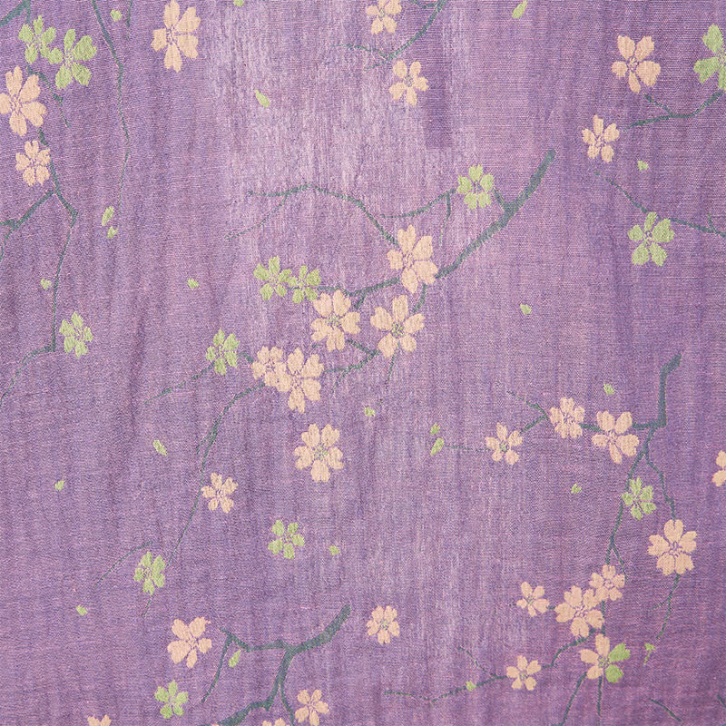 Kimono-Bademantel aus Musselin mit kurzen Ärmeln - image 7