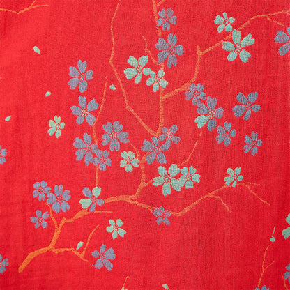 Kimono-Bademantel aus Musselin mit kurzen Ärmeln - image 16