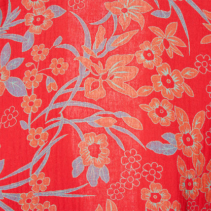 Kimono-Bademantel aus böhmischem Musselin mit Blumenmuster - image 8