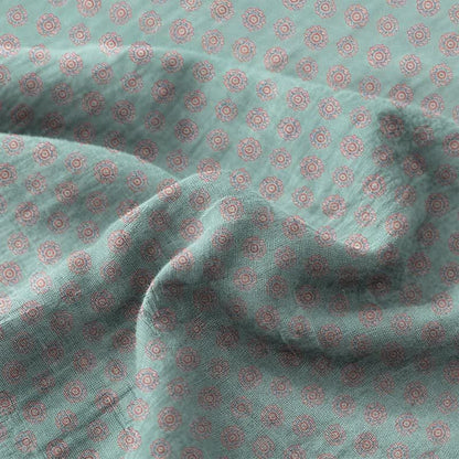 Tagesdecke aus Baumwolldoppelgaze mit Vintage-Muster - image 2
