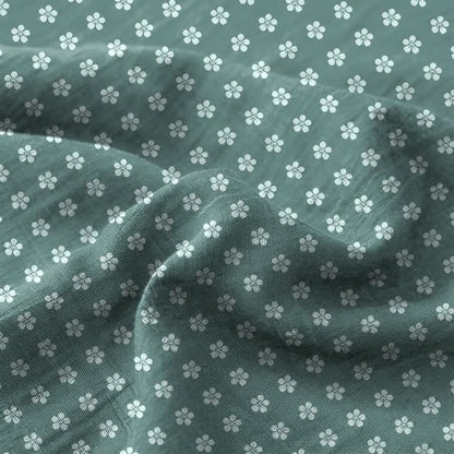 Tagesdecke aus doppellagigem Baumwollgewebe mit Kirschblütenmuster - image 2