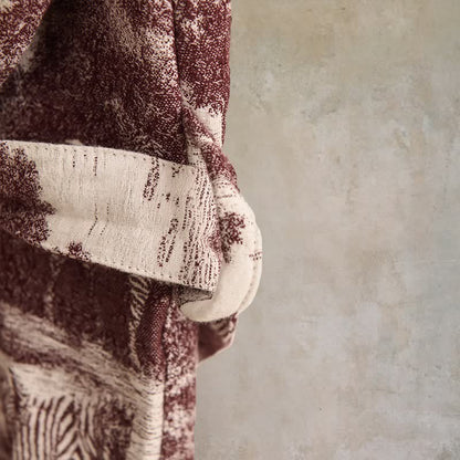 Kimono-Bademantel aus Baumwolle mit Toile-Print - image 19