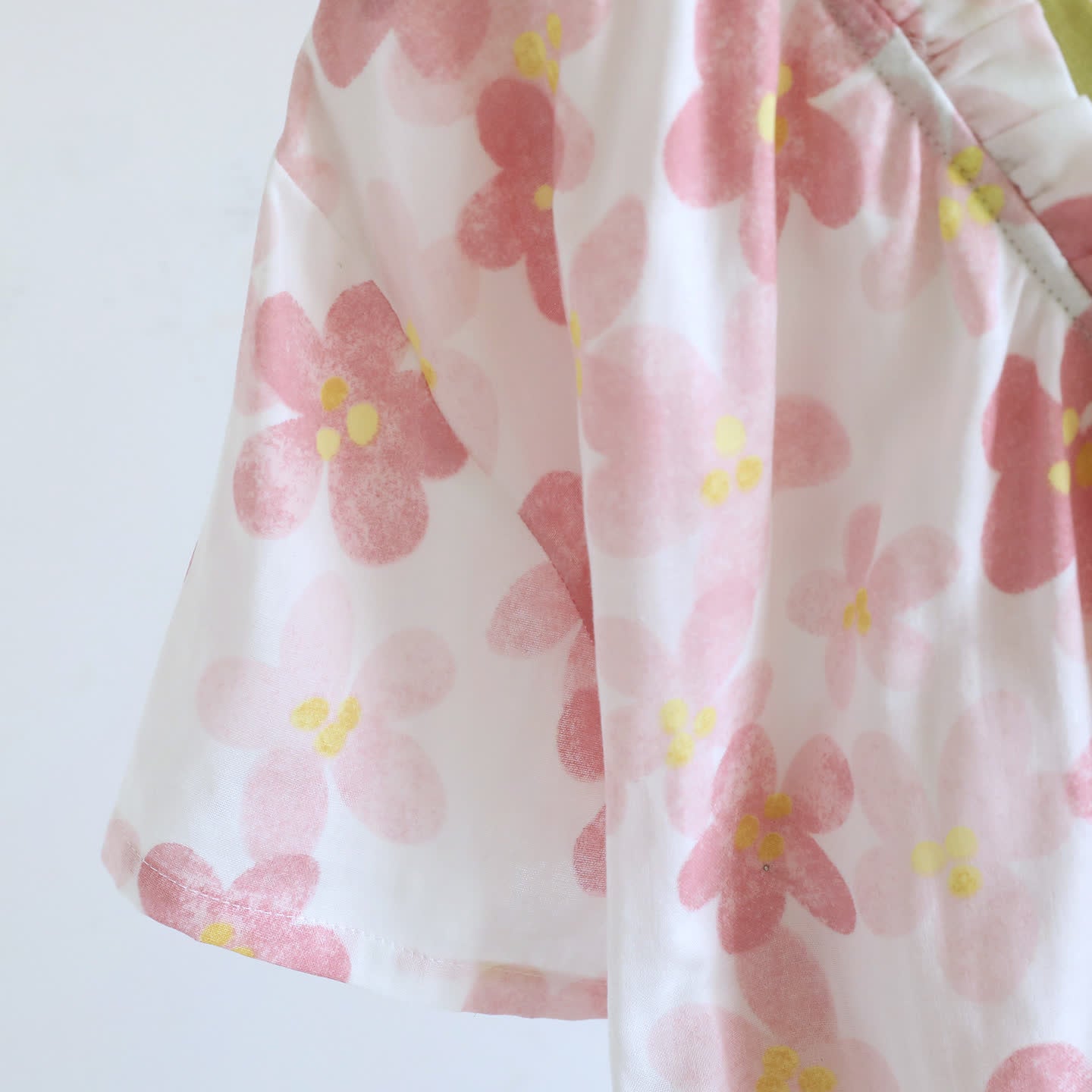 Sakura Blumenmuster Kimono-Nachthemd aus Baumwollgaze - image 9