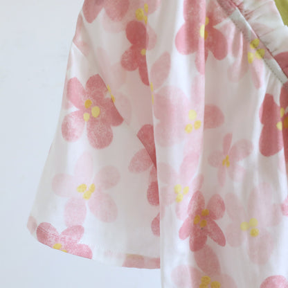 Sakura Blumenmuster Kimono-Nachthemd aus Baumwollgaze - image 9