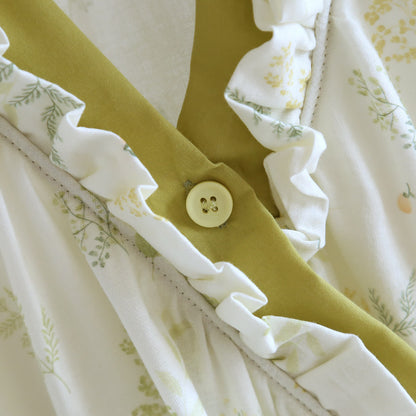Yukata-Kleid aus Baumwollgaze mit Waldherbarium - image 7