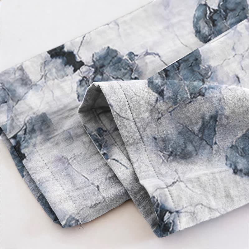 Unisex-Pyjama-Set im Ink-Wash-Stil - image 6