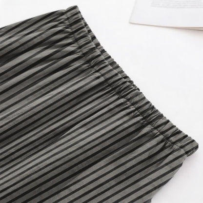 Unisex-Pyjama-Set aus Modal mit Streifen - image 4