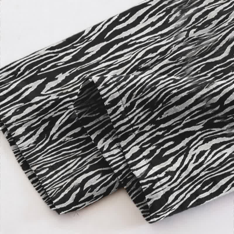 Unisex-Pyjama-Set aus Modal mit Zebramuster - image 4