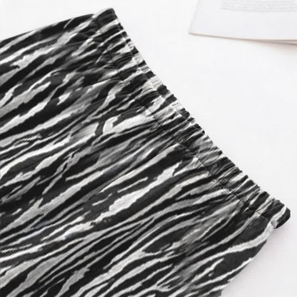 Unisex-Pyjama-Set aus Modal mit Zebramuster - image 3