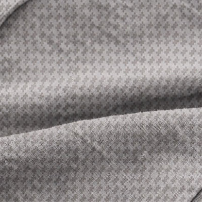 Graues Loungewear-Set mit geometrischem V-Ausschnitt - image 5