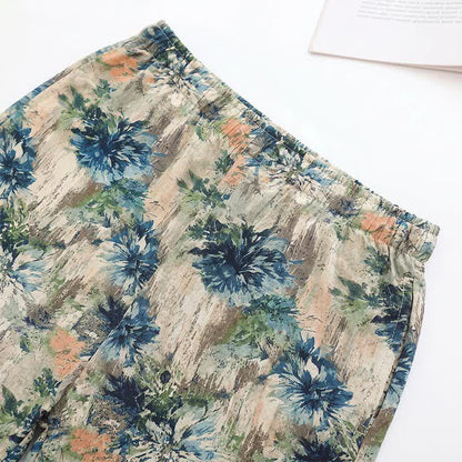 Unisex Loungewear-Set mit Blumenmuster - image 6