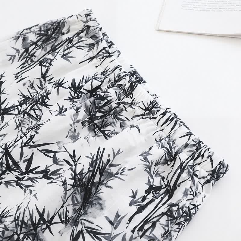 Unisex-Pyjama-Set mit Bambusprint - image 5