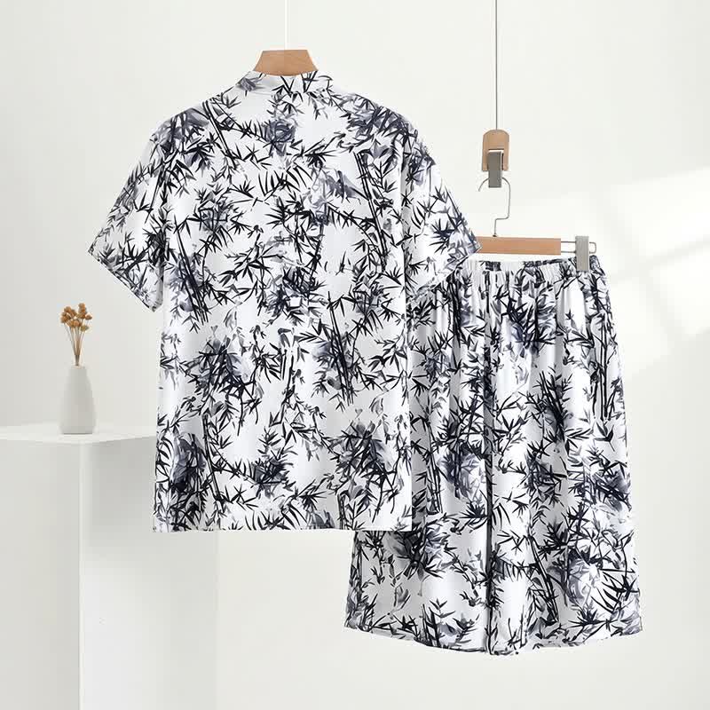 Unisex-Pyjama-Set mit Bambusprint - image 2