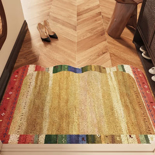 Vintage-Perserteppich mit rutschfester Oberfläche für den Eingangsbereich - 35'' × 47'' - image 0