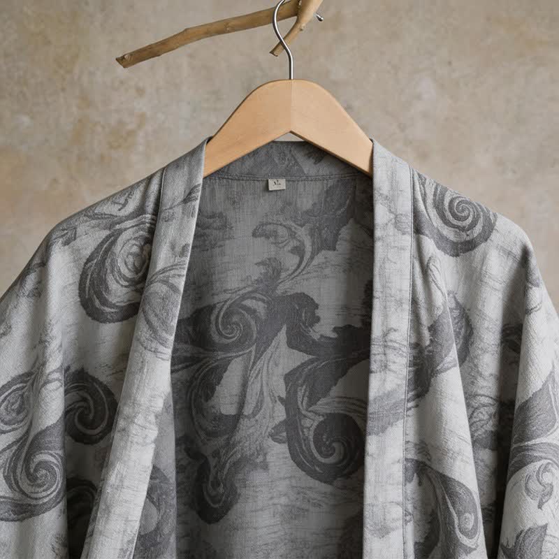 Unisex-Kimono aus barocker Baumwolle - image 3