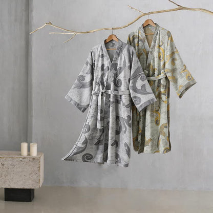 Unisex-Kimono aus barocker Baumwolle - image 1