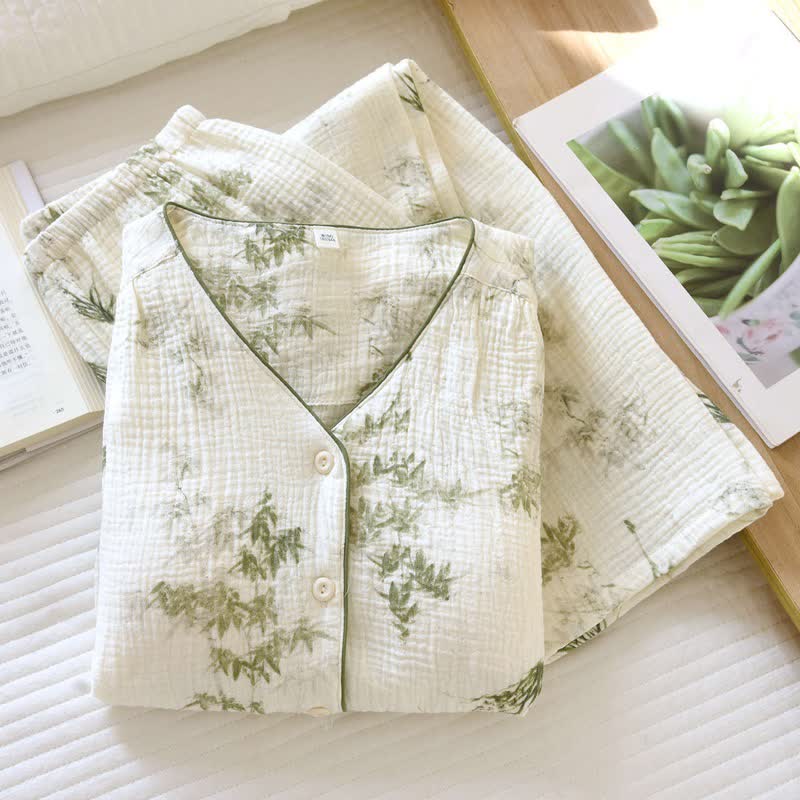 Damen-Pyjama-Set aus Bambuswatte - image 3
