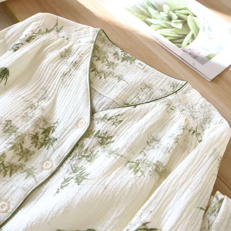 Damen-Pyjama-Set aus Bambuswatte - image 4