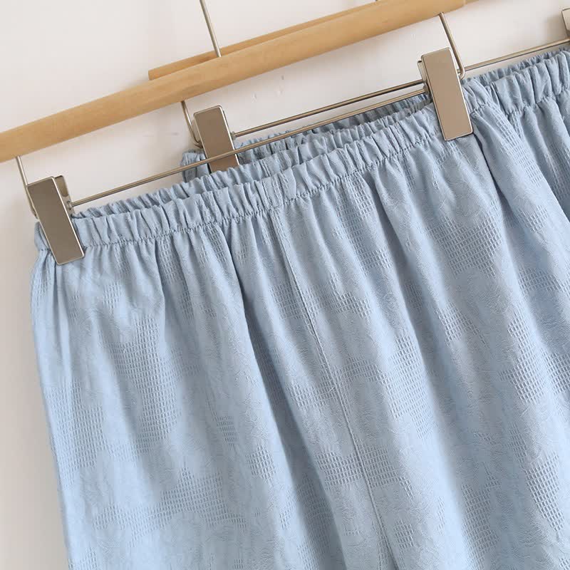 Himmelblauer Baumwollpyjama (Stück) - image 11