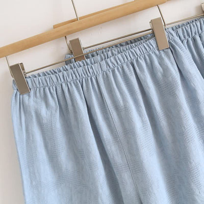 Himmelblauer Baumwollpyjama (Stück) - image 11