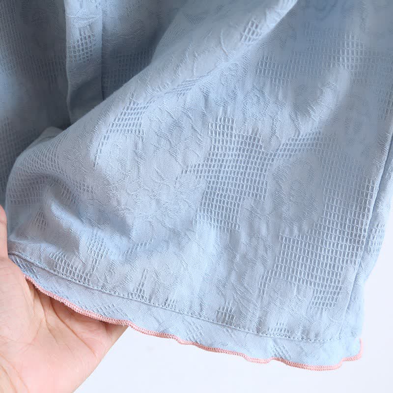 Himmelblauer Baumwollpyjama (Stück) - image 14