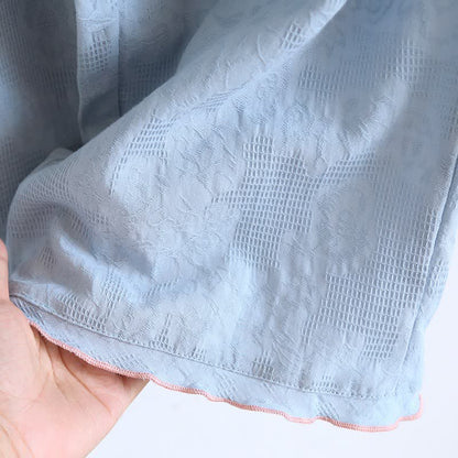 Himmelblauer Baumwollpyjama (Stück) - image 14